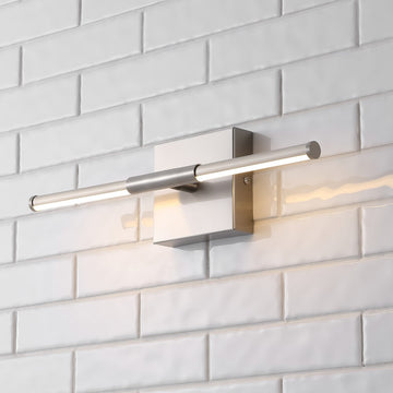Makena Modern Minimalist Dimmable Integrated LED Metal Wall Sconce